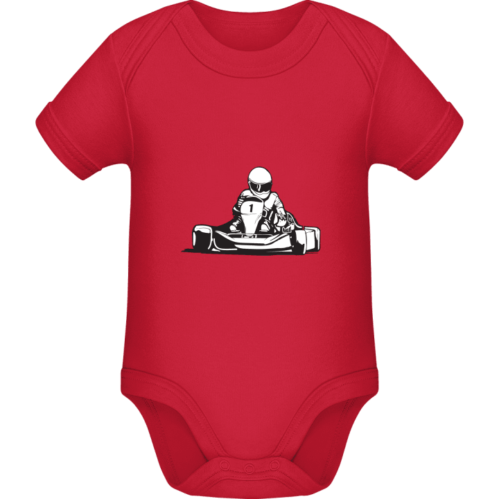 Go Kart No 1 Action Baby romper kostym contain pic
