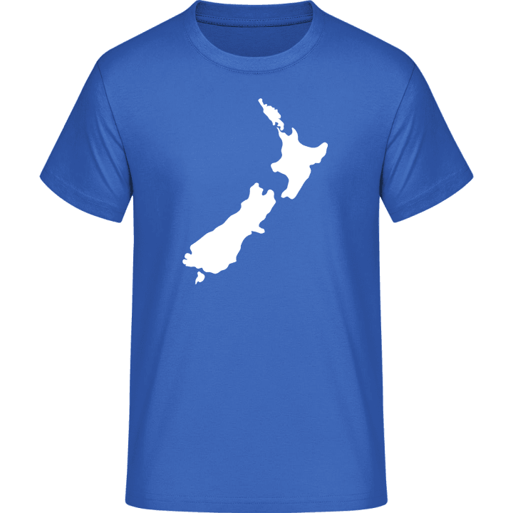 New Zealand Country Map Maglietta 0 image