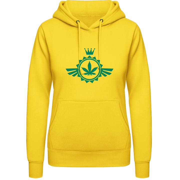 Marihuana Logo Sweat à capuche pour femme contain pic