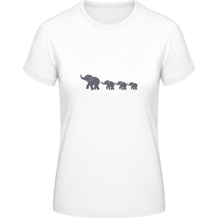 Elephant Family T-shirt för kvinnor 0 image