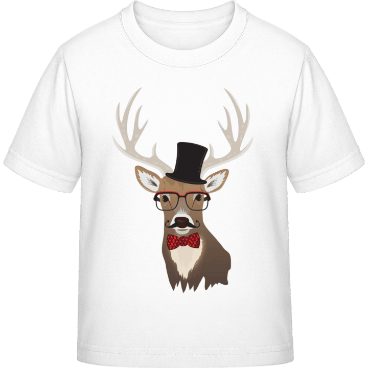 Mustache Deer Stag Kinderen T-shirt 0 image