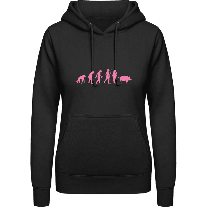 Evolution Of Pigs Hættetrøje til kvinder 0 image
