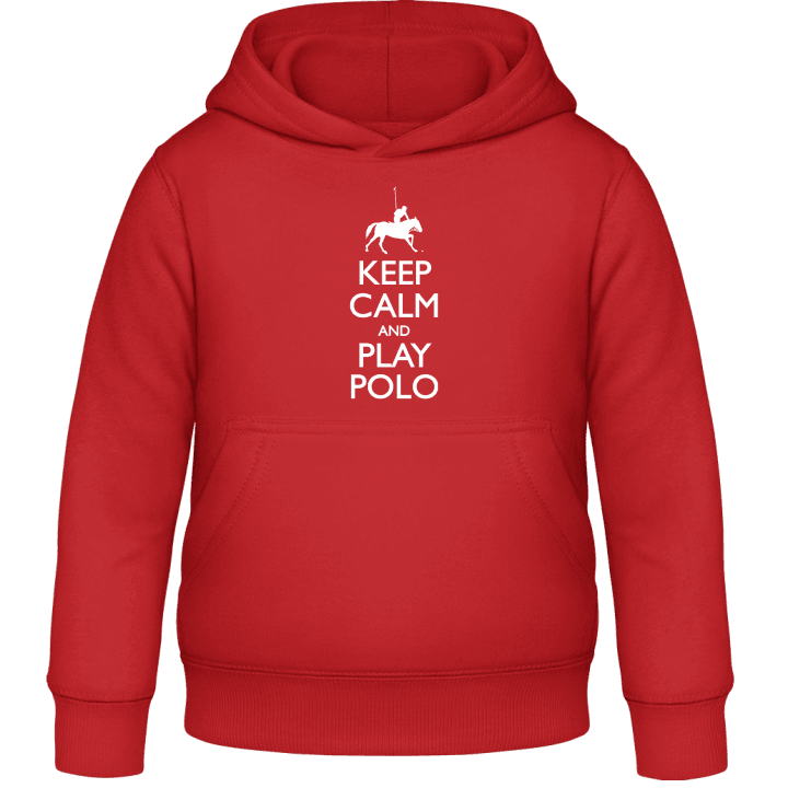Keep Calm And Play Polo Kids Hoodie contain pic