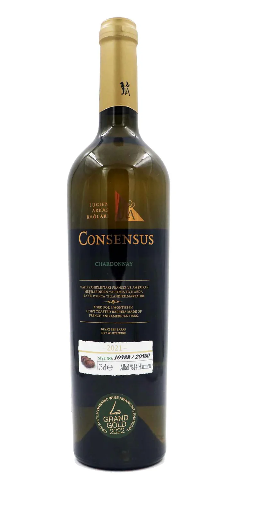 Lucien Arkas | Consensus | Chardonnay | Weißwein | 75 cl 1