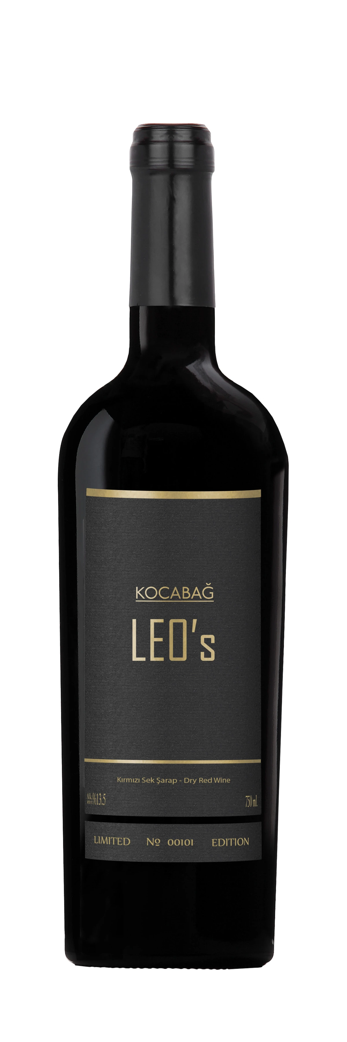 Kocabağ | Leo's | Öküzgözü · Cabernet Sauvignon · Boğazkere | Rotwein | 75 cl 1