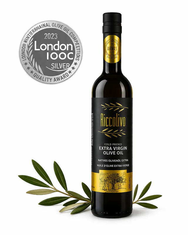 Riccolivo | Premium Extra Virgin Olivenöl | Natives Olivenöl Extra | 500 ml 1