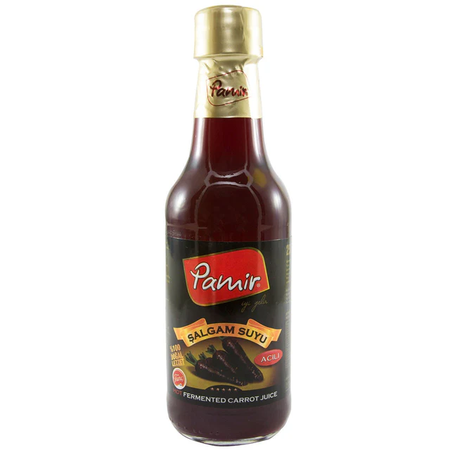 Pamir | Premium Şalgam Acılı | Cam Şişe | 250 ml 1
