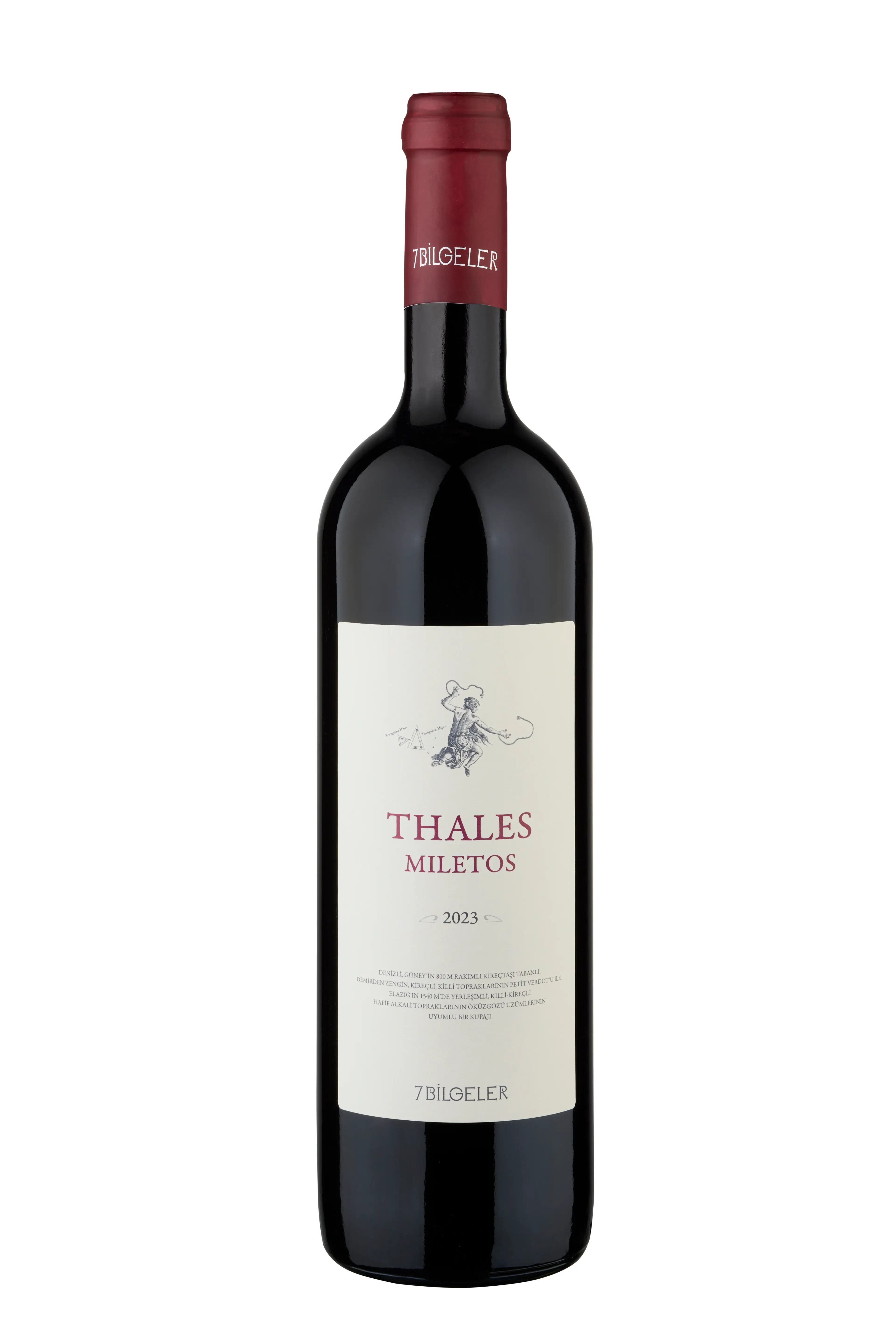 Yedi Bilgeler | Thales | Öküzgözü · Petit Verdot | Rotwein | 75 cl 1