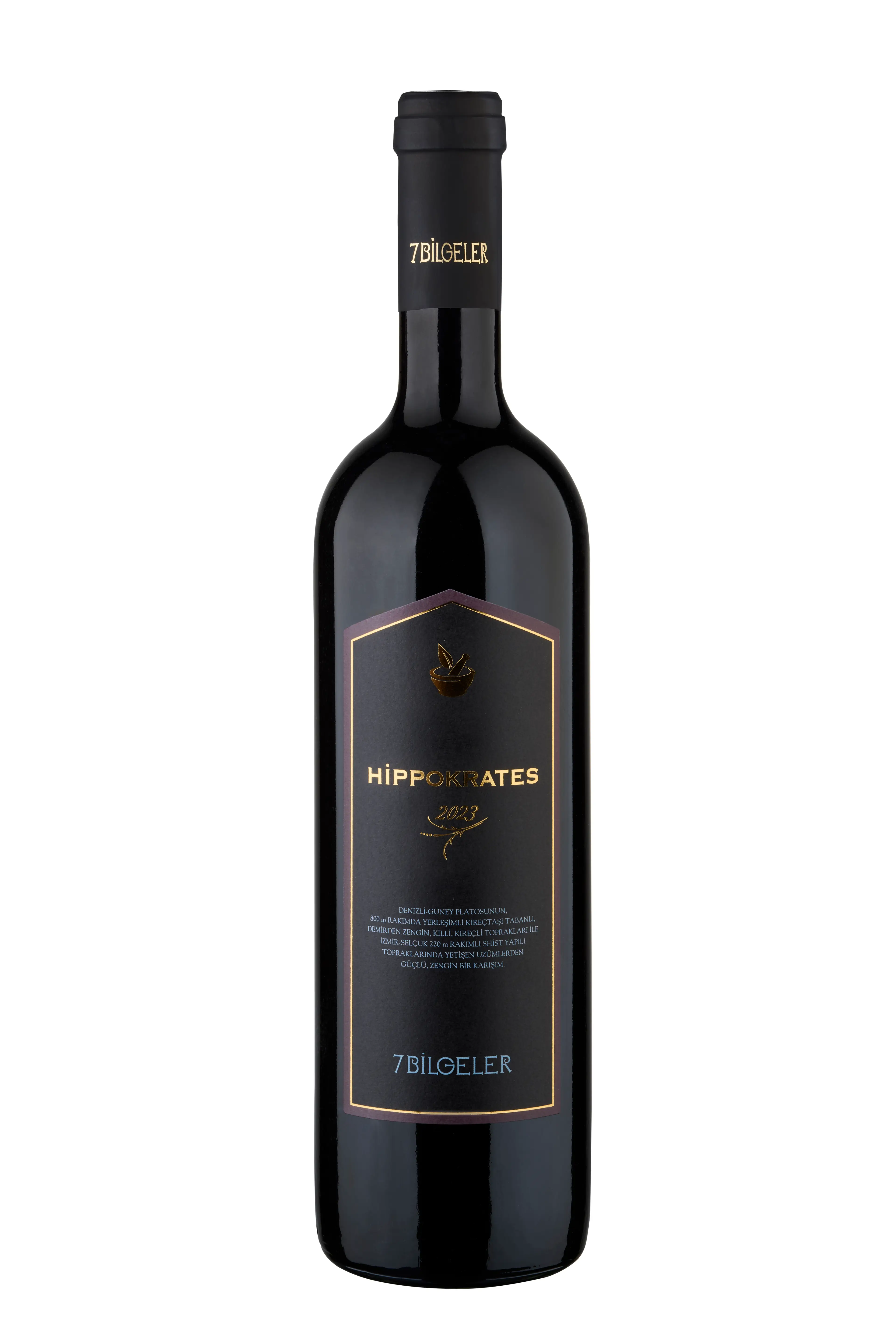 Yedi Bilgeler | Hippokrates | Cabernet Sauvignon · Merlot · Cabernet Franc · Shiraz · Petit Verdot | Rotwein | 75 cl 1