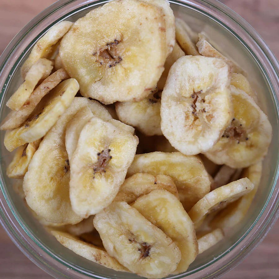 Bananenchips mit Honig