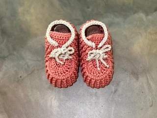 Baby Booties - rosegold
