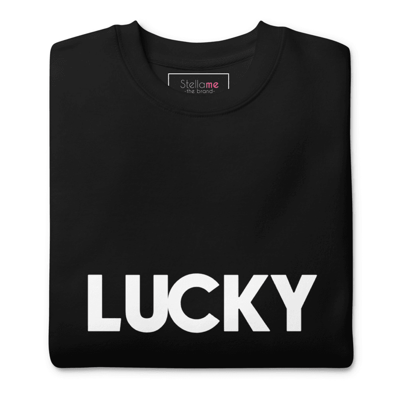 Lucky Star Sweater / Black N White