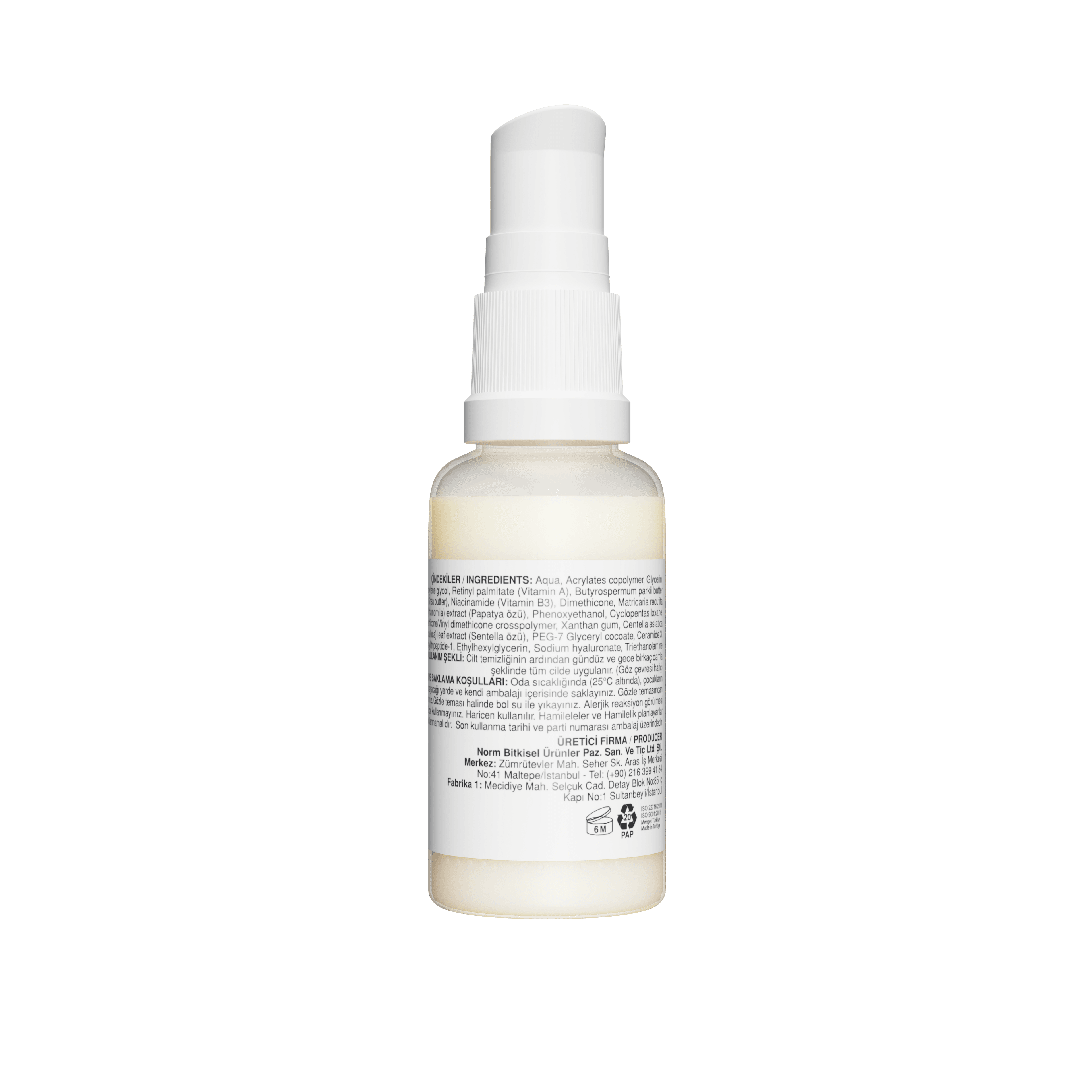 Vitamin A Serum 30ml Yüz Bakımı Etkili