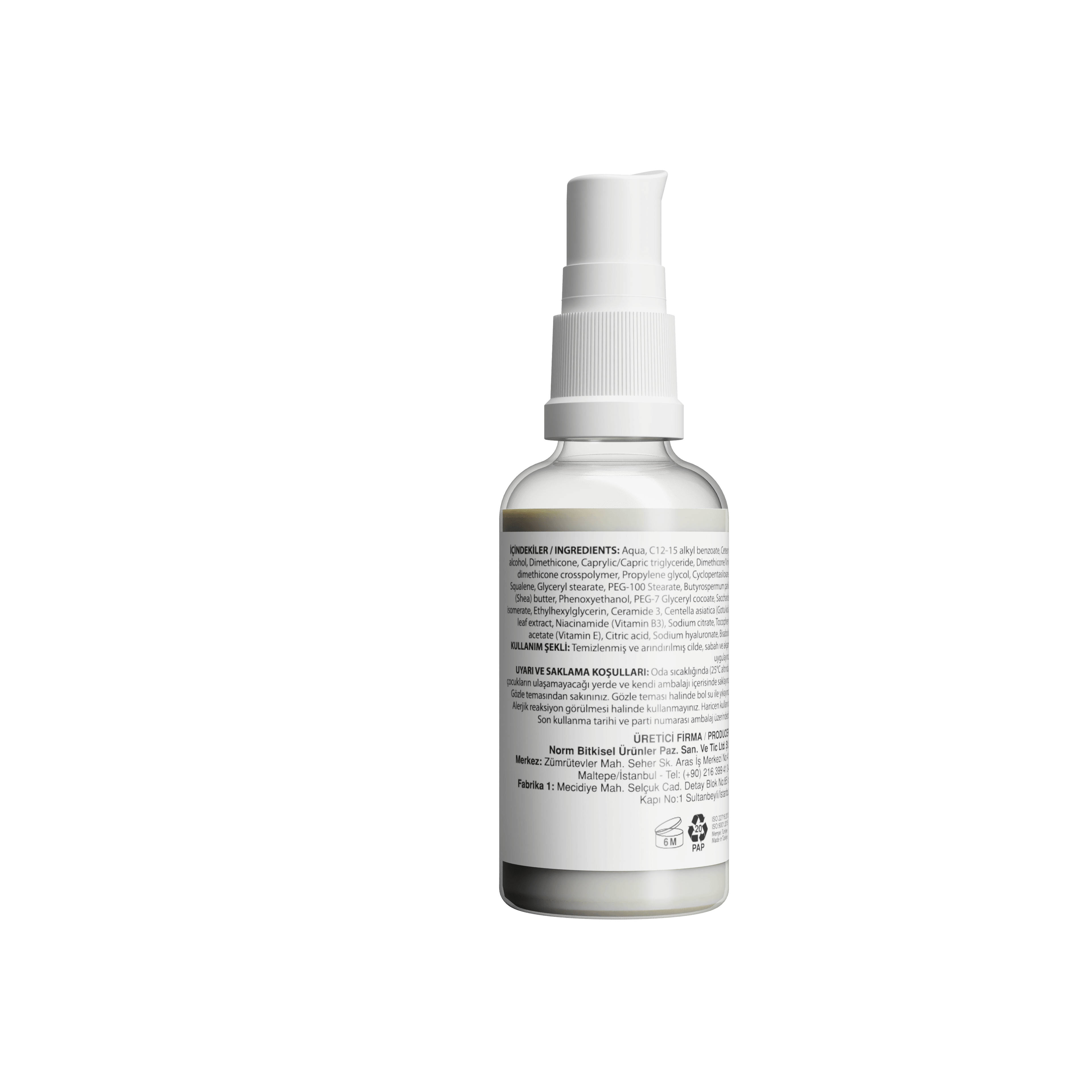 Moisturizer (NEMLENDİRİCİ) Serum 30ml Yüz Bakımı Etkili