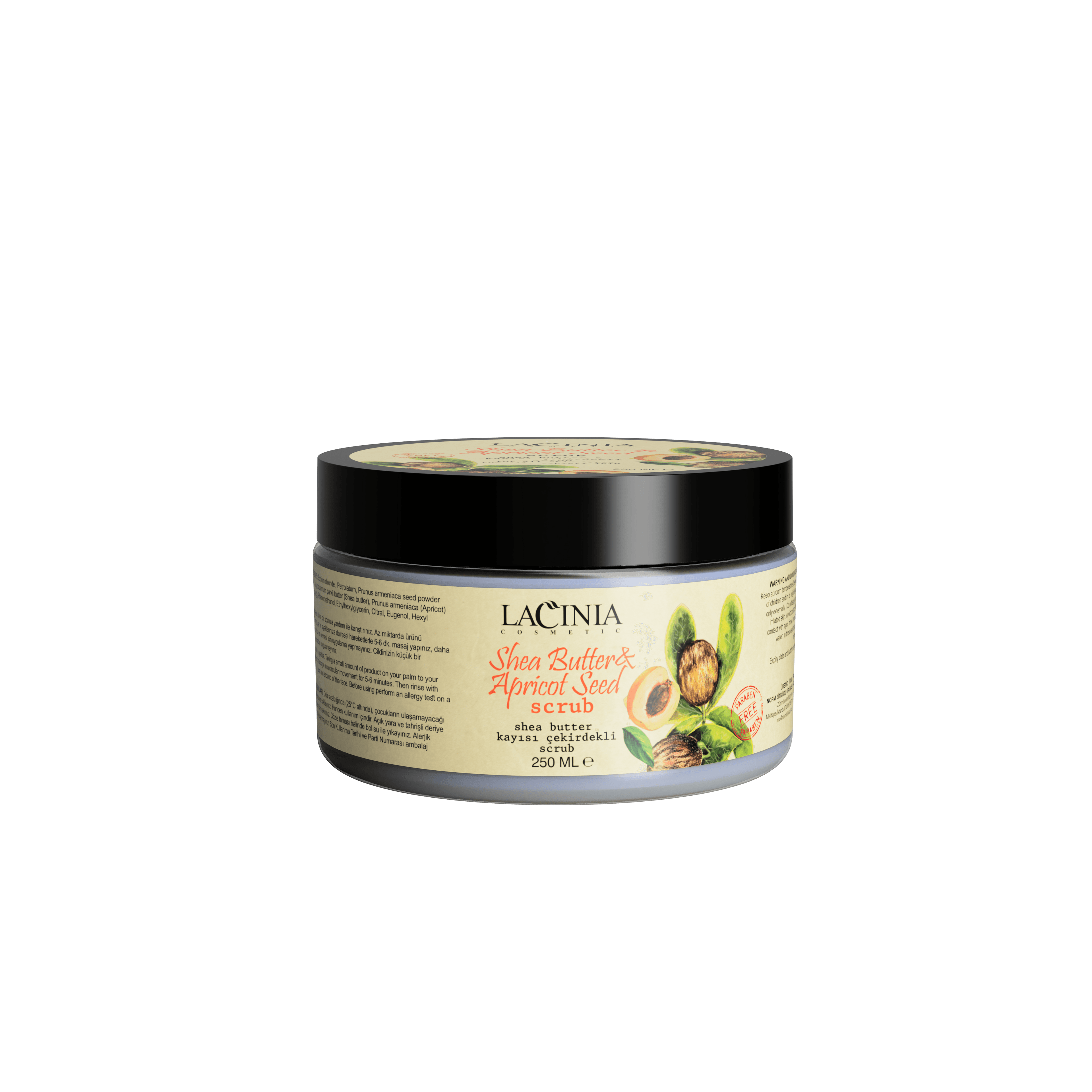 SCRUB - SHEA BUTTER & APRICOT SEED