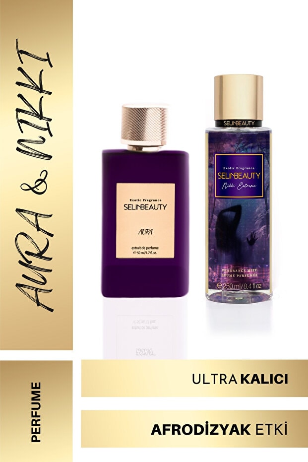 Exotic Aura & Nikki Body Mist Set