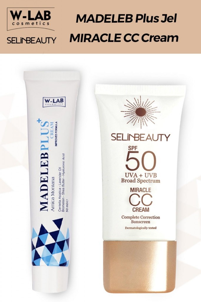 Selin Beauty Miracle CC Cream + W Lab Madeleb Plus Cream Set