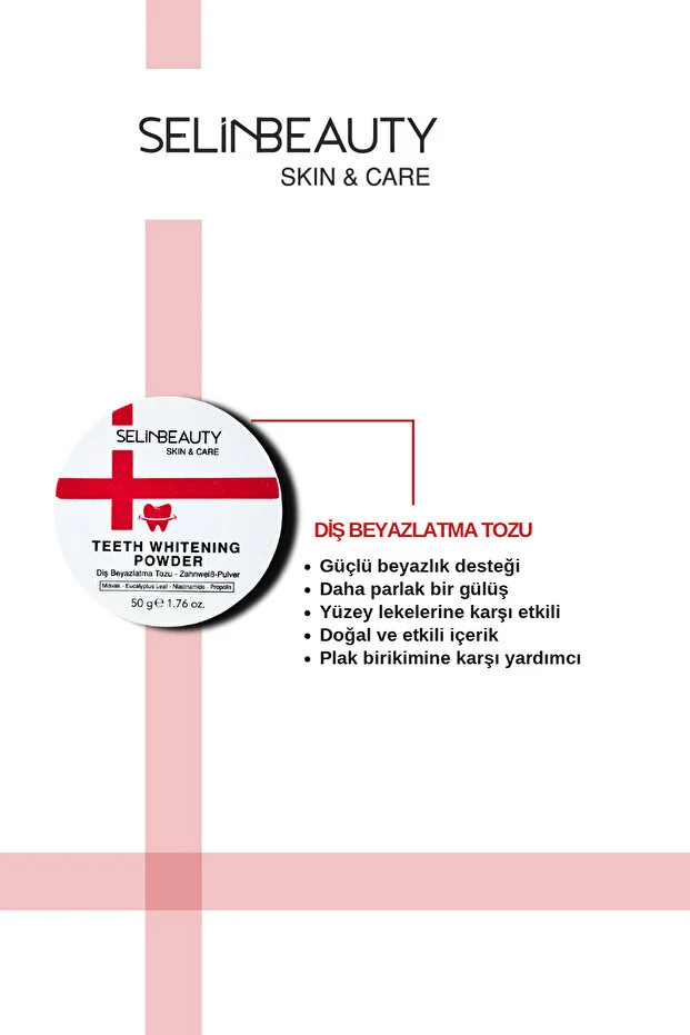 TEETH WHITENING POWDER-Diş Beyazlatıcı Toz