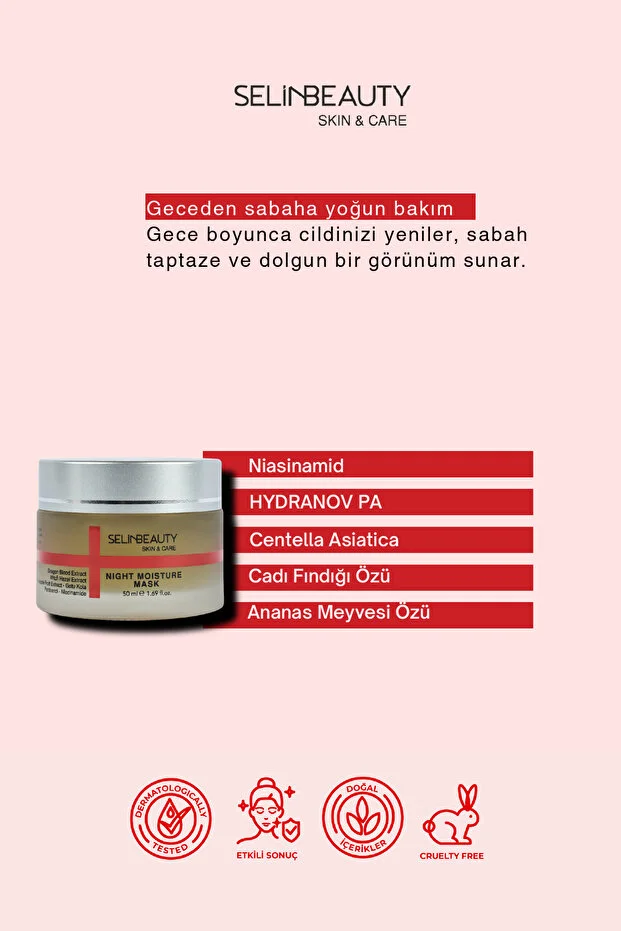 MOISTURE MASK/Gece Nem Maskesi