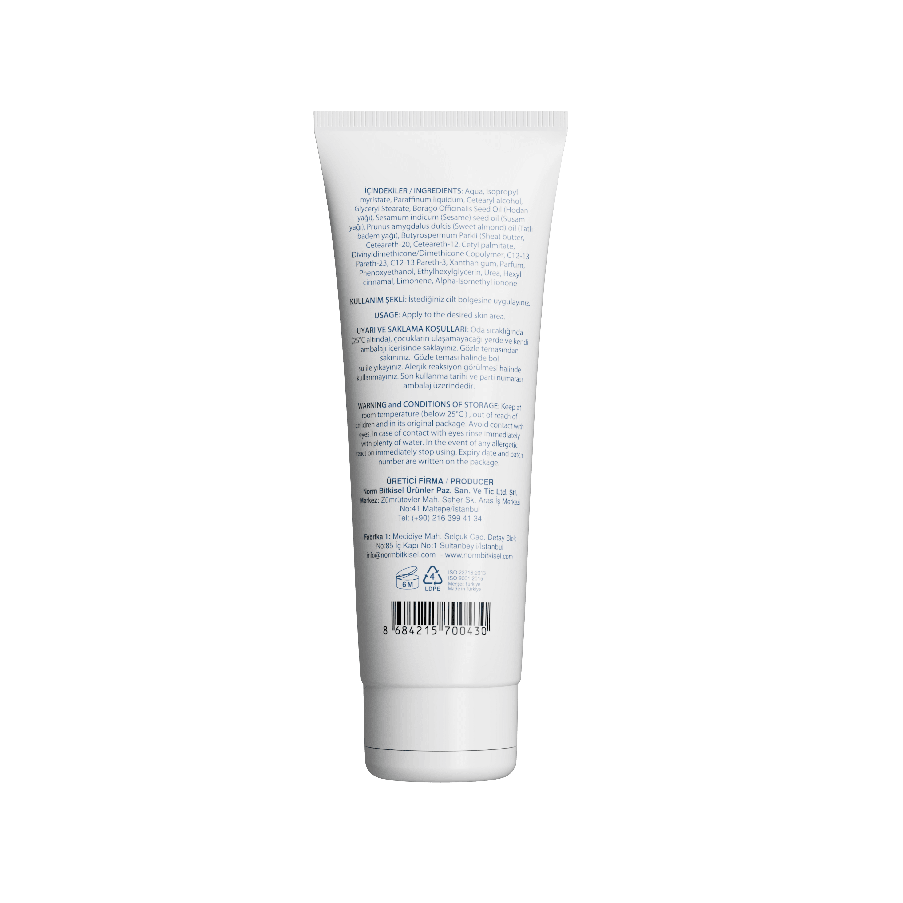 HAND & BODY CREAM SEA ISLAND