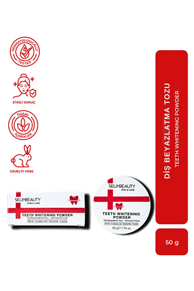 TEETH WHITENING POWDER-Diş Beyazlatıcı Toz