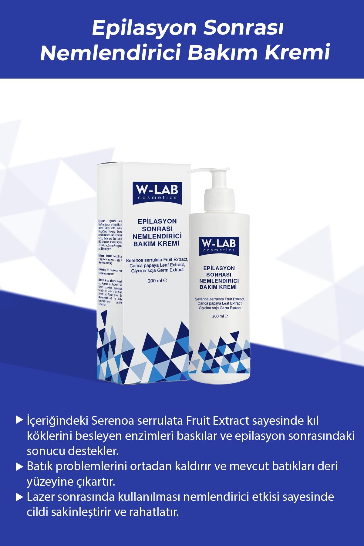 Epilasyon Sonrası Nemlendirici Bakım Kremi 200 ML