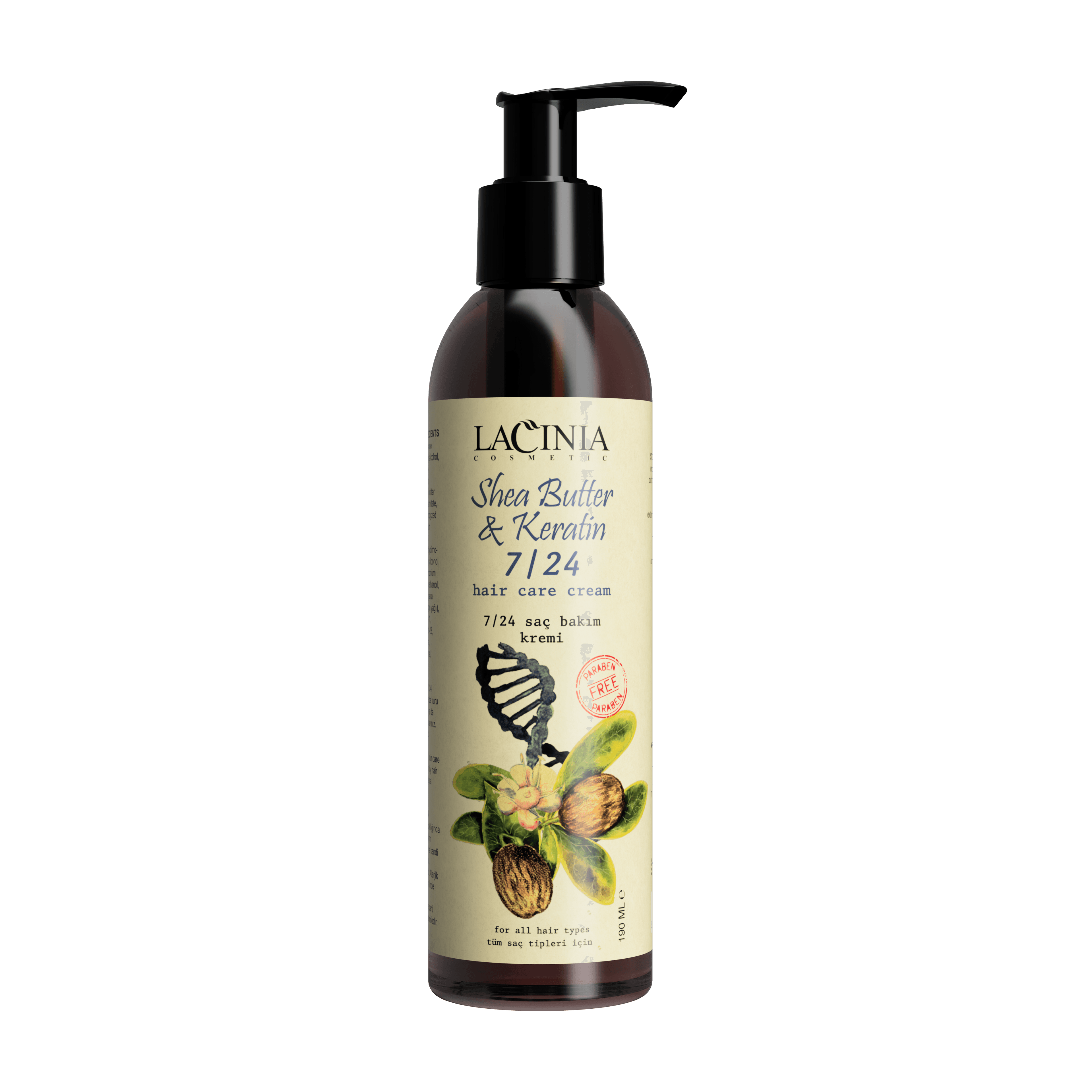 SHEA BUTTER &KERATIN HAIR CARE 7/24