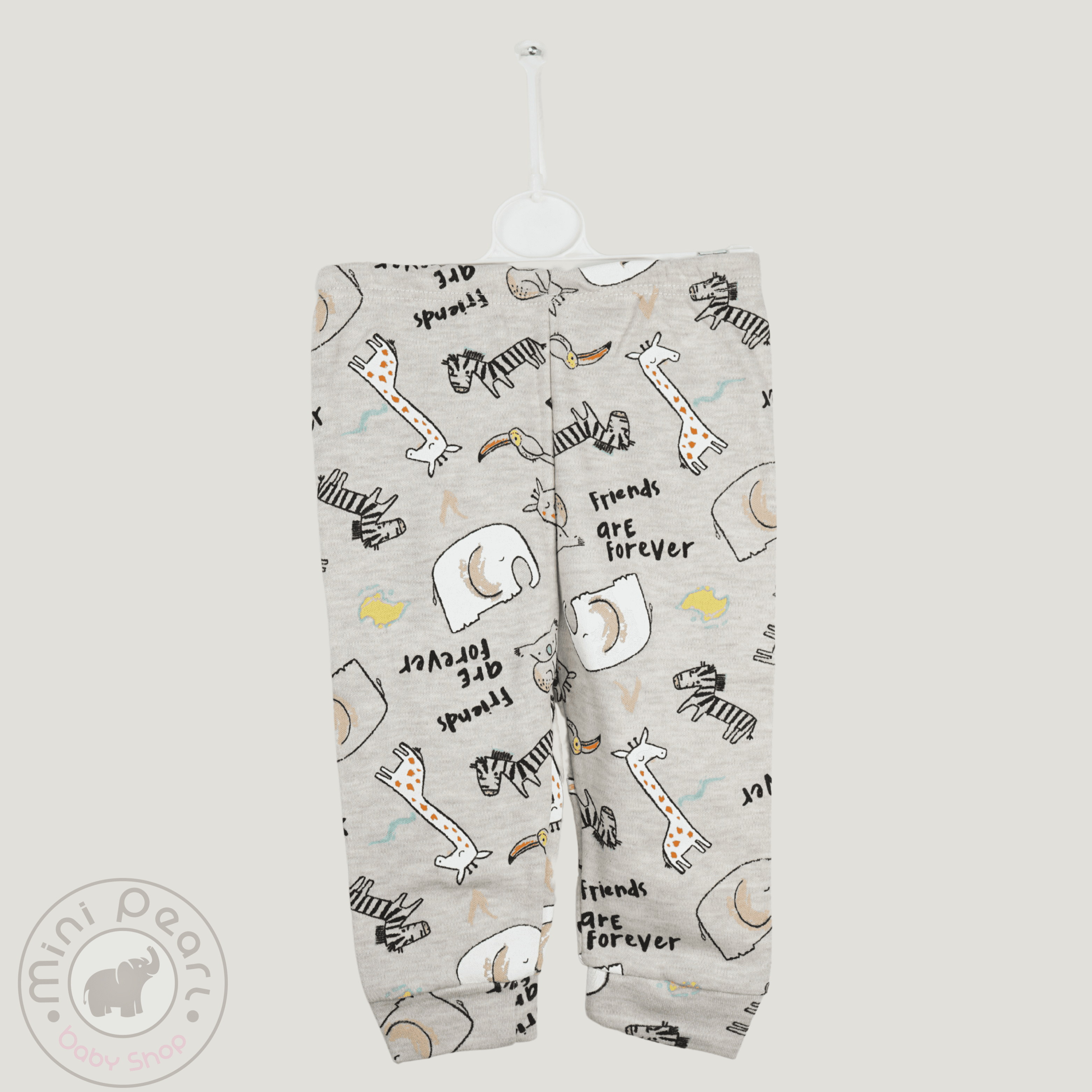 Baby Leggings – Tiermotive & Schriftzug – Friends Are Forever