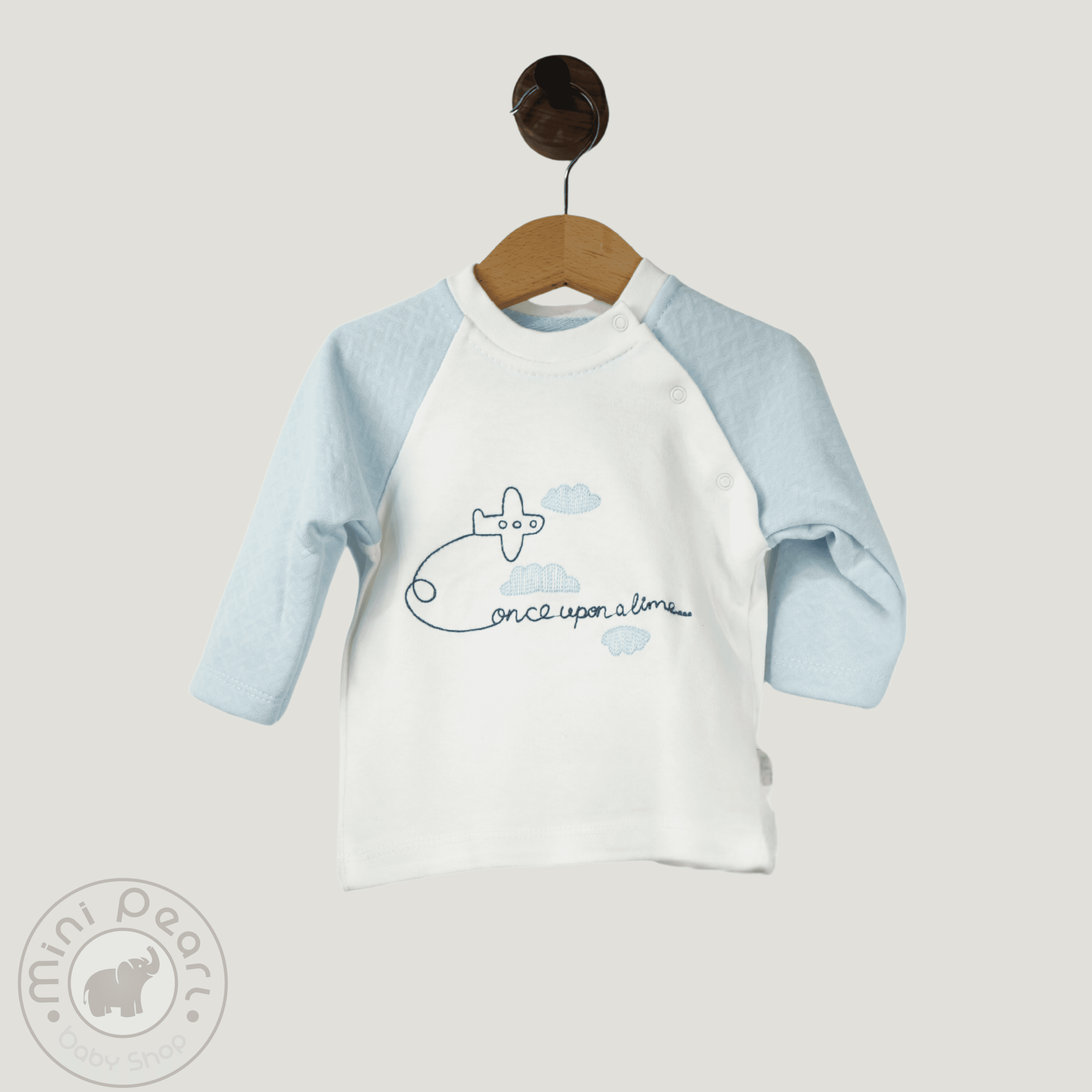 Baby Zweiteiler "Flugzeugtraum" – 100% Baumwolle