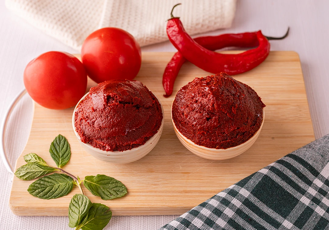 Domates ve Tatlı Biber Salçası Seti