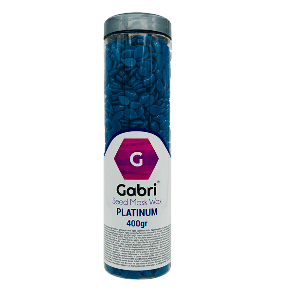 Gabri Professional Seed Mask Wax – Platinum (400g) | Heißes Wachs