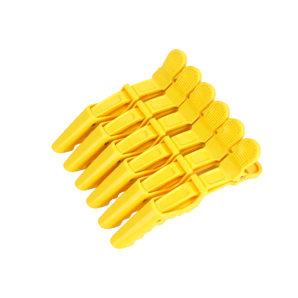 Haarklammern-623-268 Yellow ( 6stk)