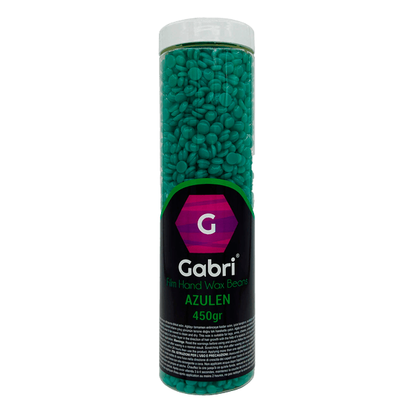 Gabri Professional Film Hand Wax Beans – Azulen (450g) | Heißes Wachs