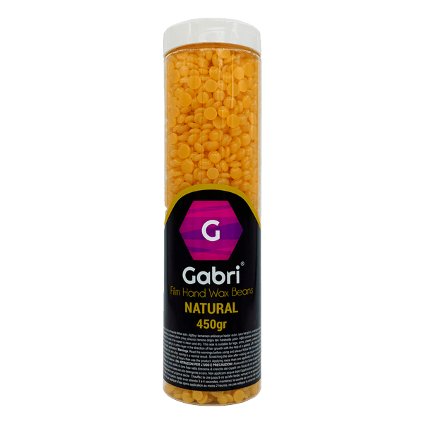 Gabri Professional Film Hand Wax Beans – Natural (450g) | Heißes Wachs