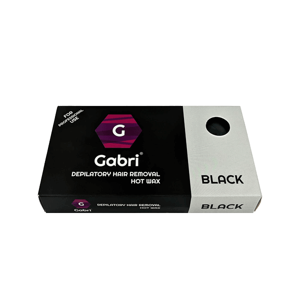 Gabri Professional Depilatory Hair Removal Hot Wax (Black) 500gr | Heißes Wachs