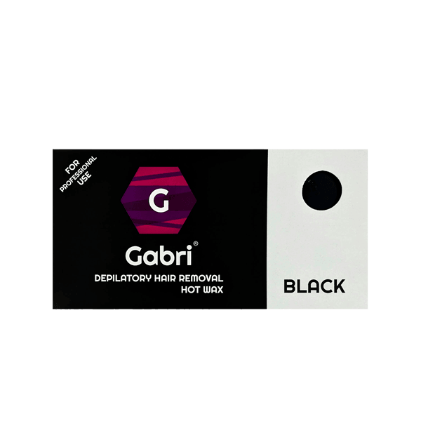 Gabri Professional Depilatory Hair Removal Hot Wax (Black) 500gr | Heißes Wachs