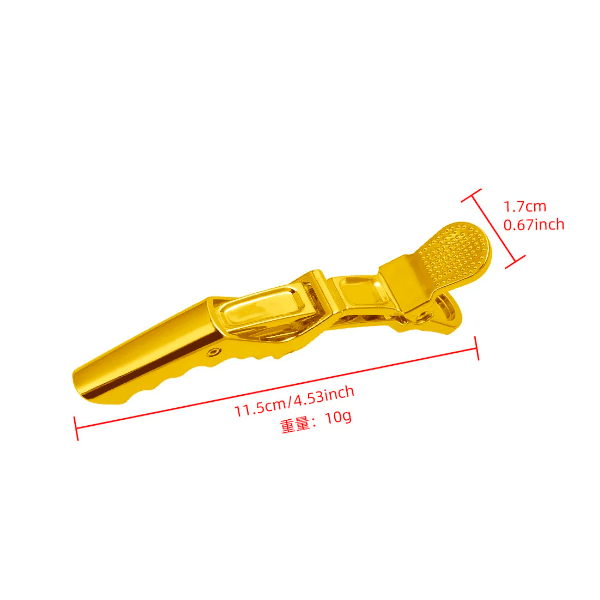 Haarklammern-623-268 Gold ( 6stk)