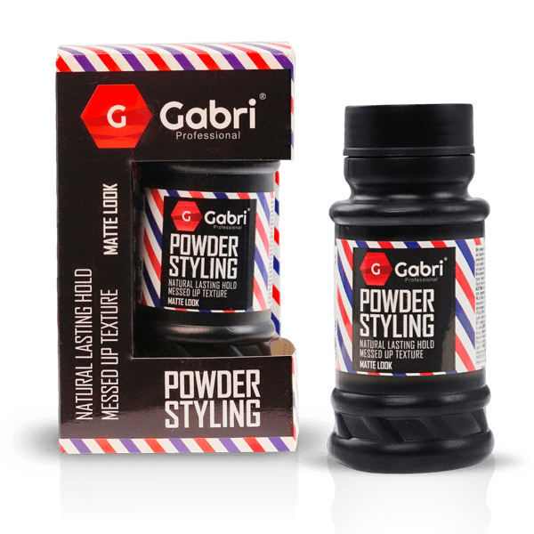 Gabri Professional Powder Wax Matte Look Hair Styling | Pulverwachs Haarstyling