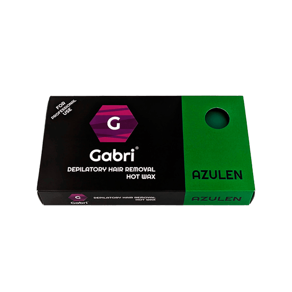 Gabri Professional Depilatory Hair Removal Hot Wax (Azulen) 500gr | Heißes Wachs