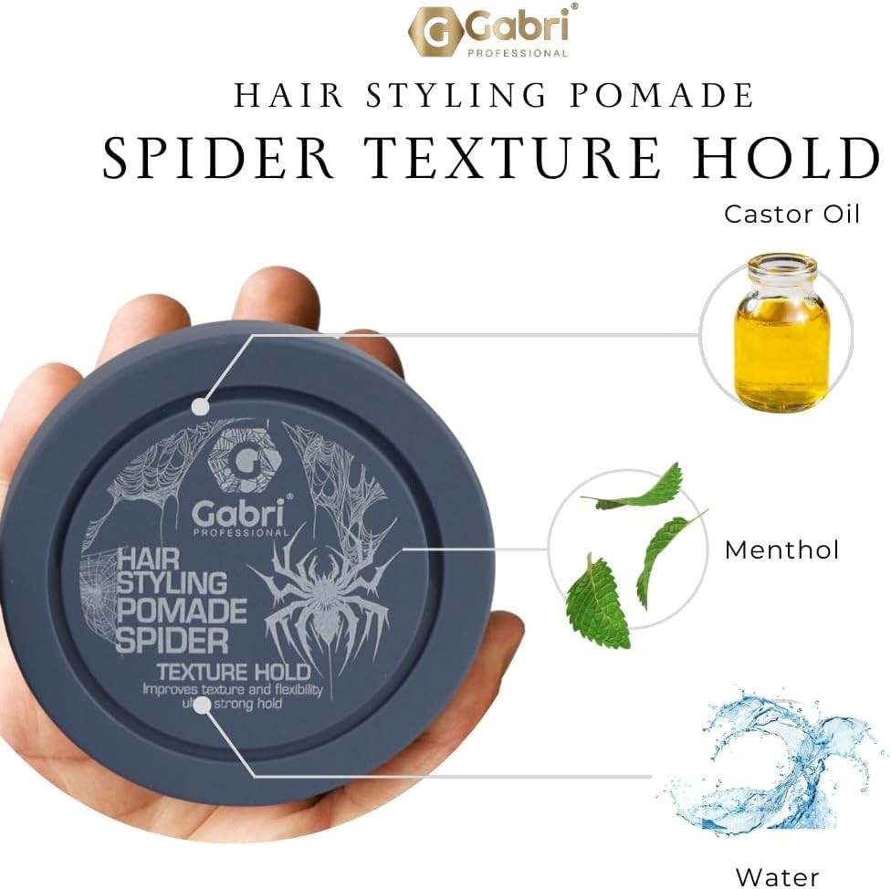 Gabri Professional - Hair Styling Pomade Spider Wax (150ml) | Haarwachs