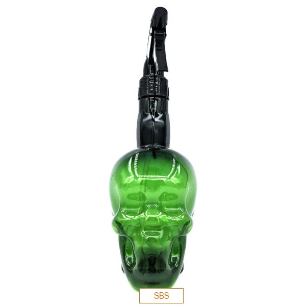 Wassersprühflasche – 600 ml – Grüner Totenkopf-Stil