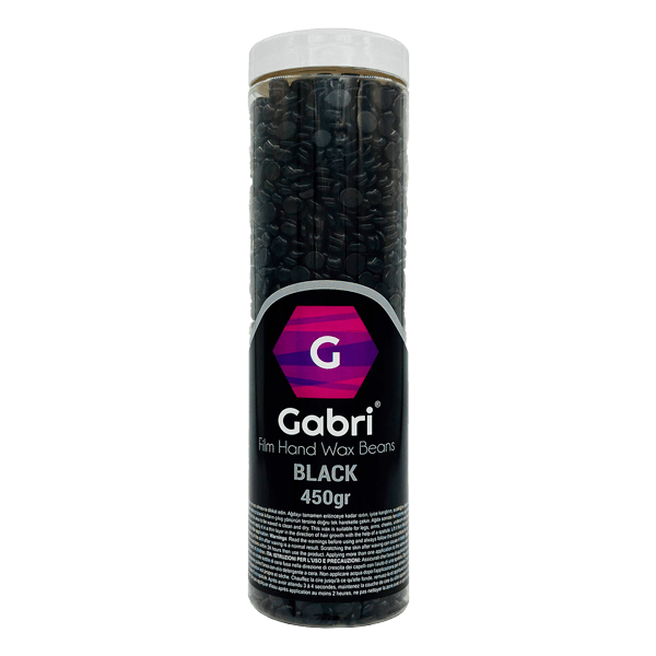 Gabri Professional Film Hand Wax Beans – Black (450g) | Heißes Wachs