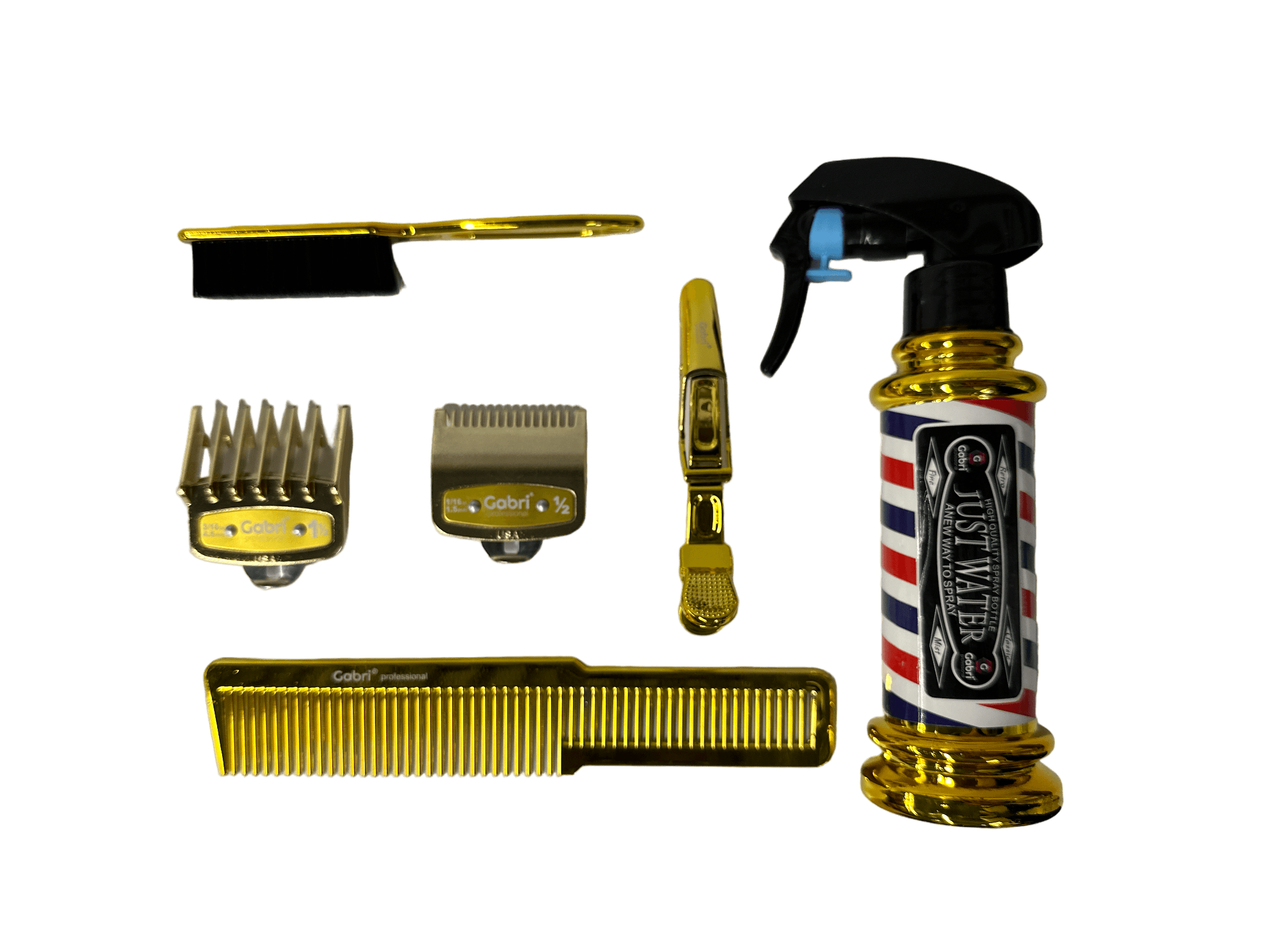 Gabri Professional Gold Barber Haarwerkzeug-Set - 623-117