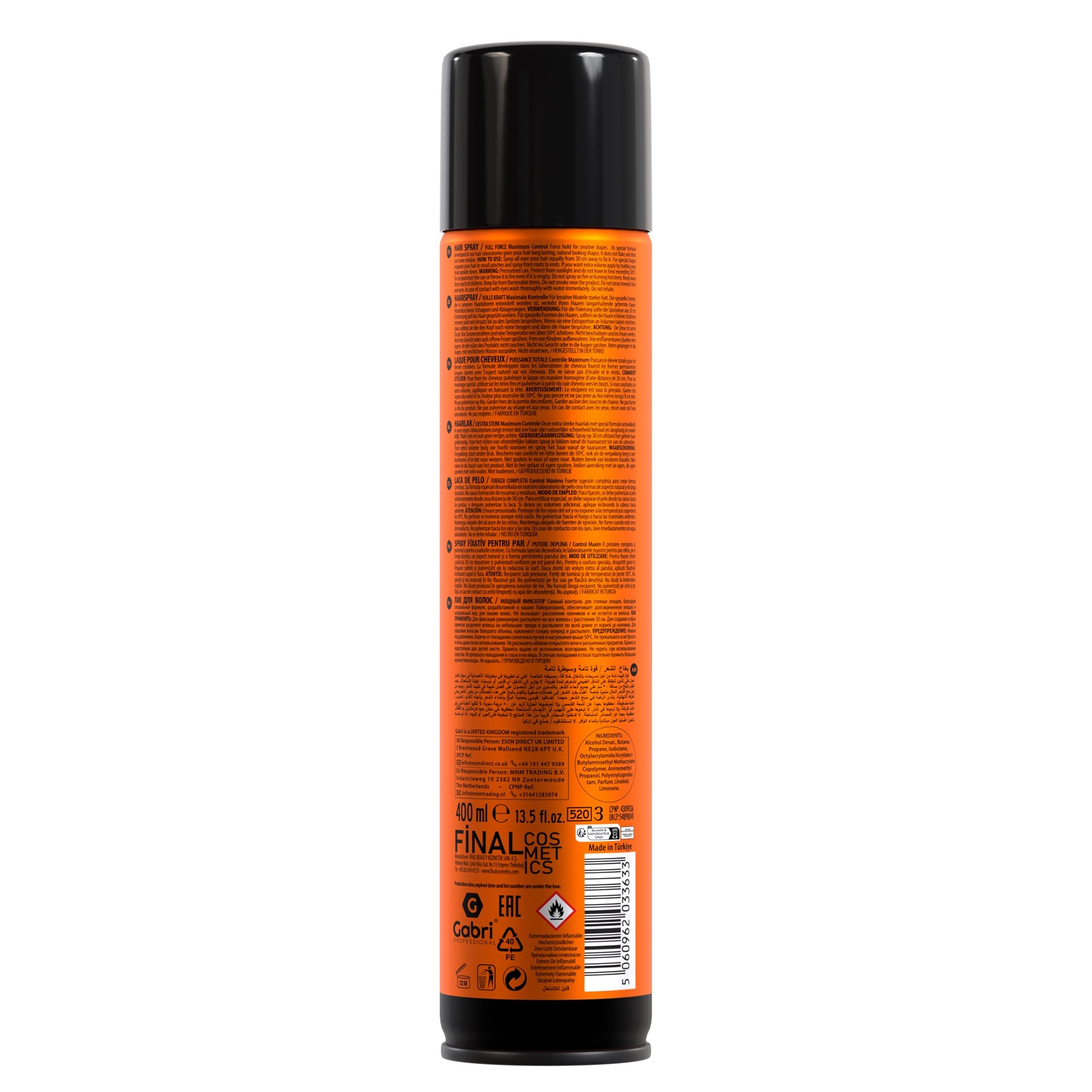 Gabri Professional Hair Styling Spray Intense | Haarspray