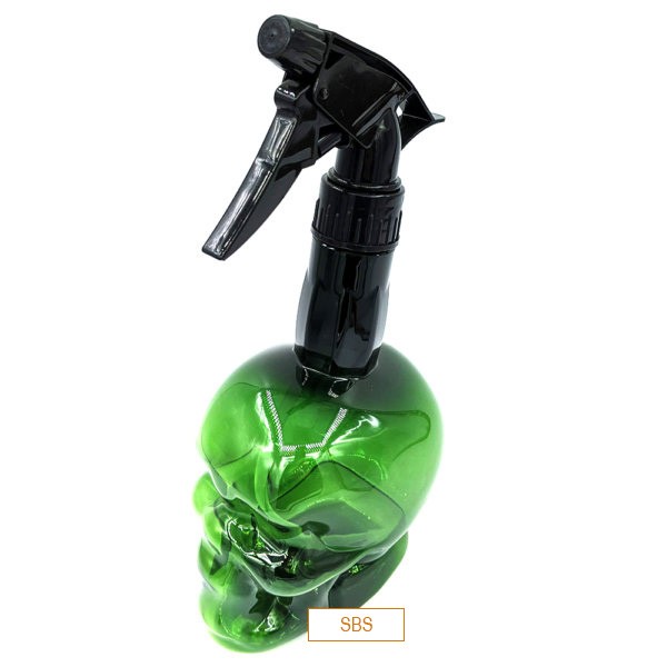 Wassersprühflasche – 600 ml – Grüner Totenkopf-Stil