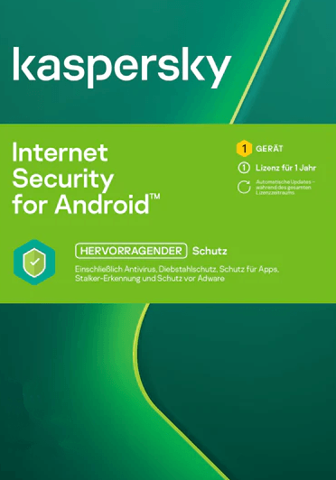 Kaspersky Internet Security 2024 für Android 1 Gerät 1 Jahr inkl. Antivirus per E-mail