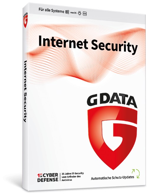 G Data Internet Security 2024 1 PC - 1 Gerät 1 Jahr Vollversion