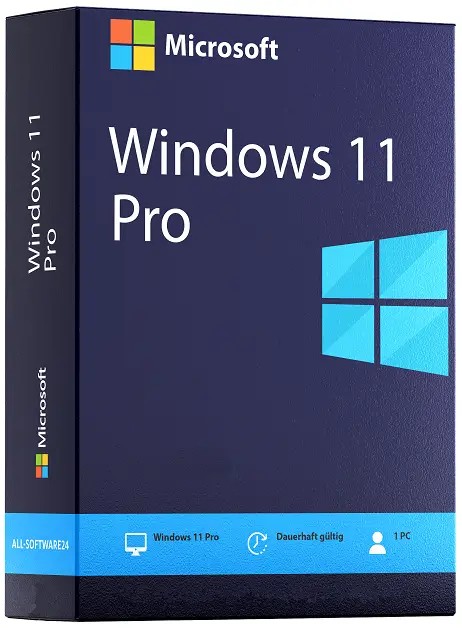 Microsoft Windows 11 Pro Vollversion Sofort Download 64 bit