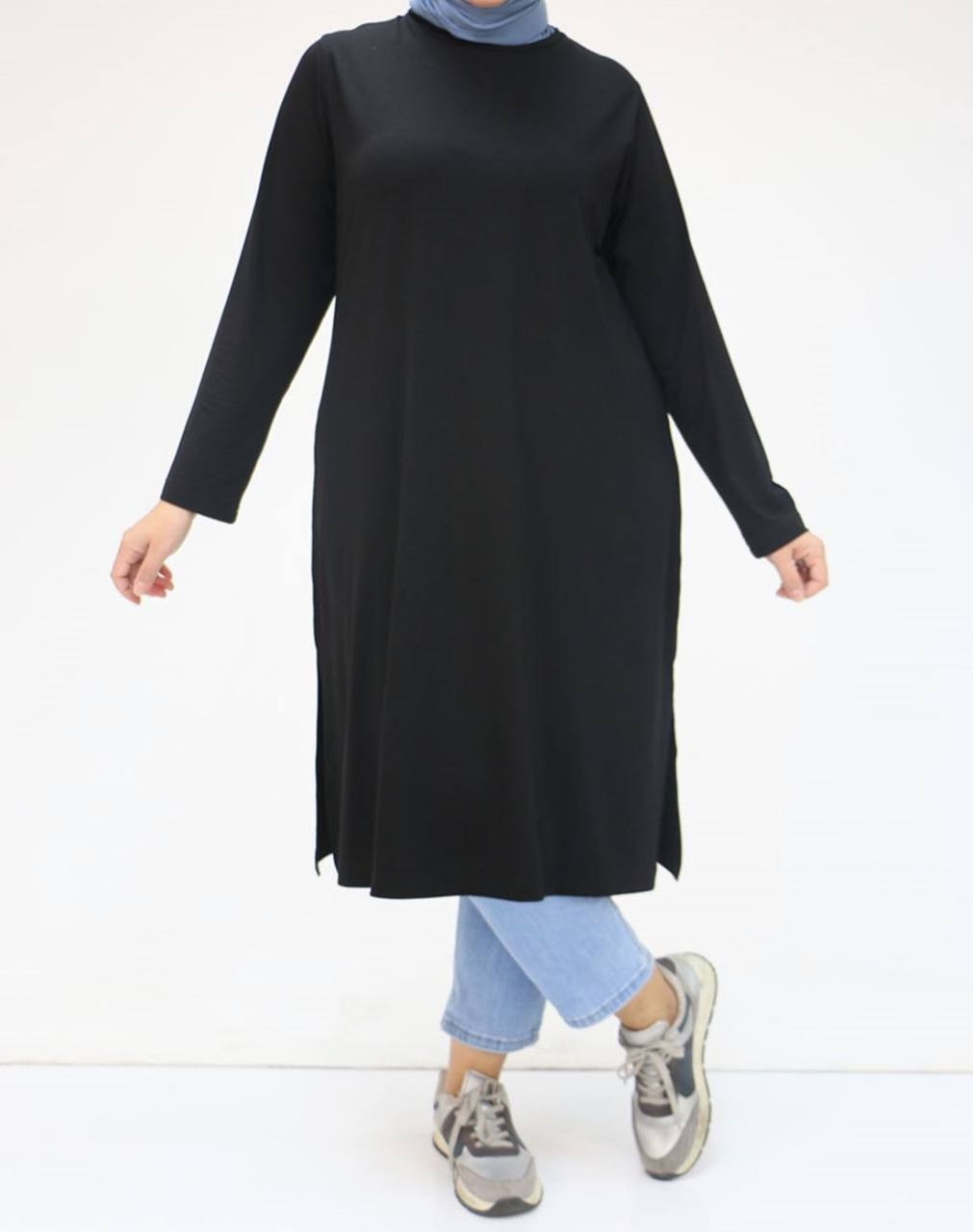 58038 - YIRTMAÇLI PENYE TUNİK