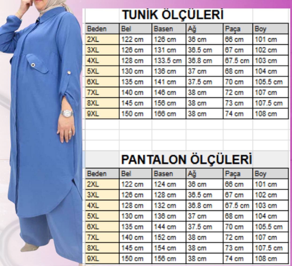 57024 - CEPLİ KETEN TAKIM